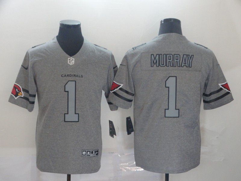 Men Arizona Cardinals #1 Murray Grey Retro Nike NFL Jerseys->arizona cardinals->NFL Jersey